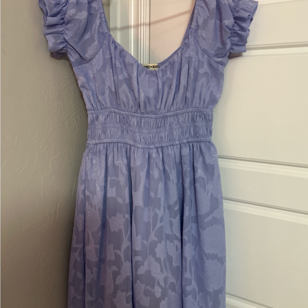 Inspired Hearts Light Purple Mini Dress